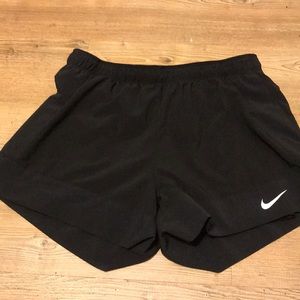 Nike running shorts with liner